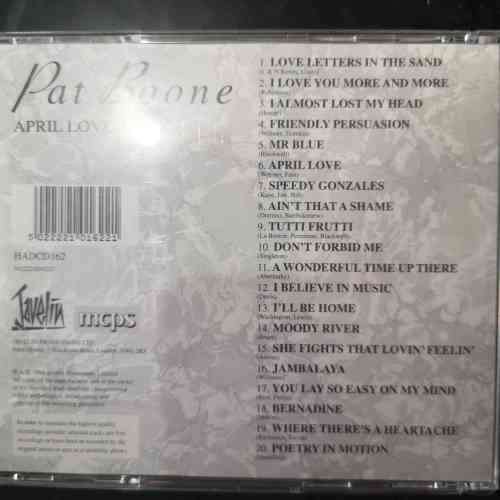 Pat Boone : April Love (CD FOR SALE)