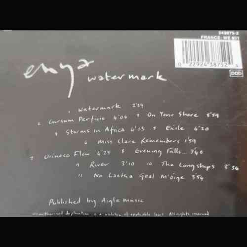 Enya : Watermark (CD FOR SALE)