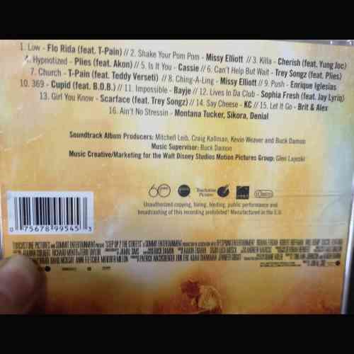 Step Up 2 : The Streets : Music from the Motion Picture (CD FOR SALE)