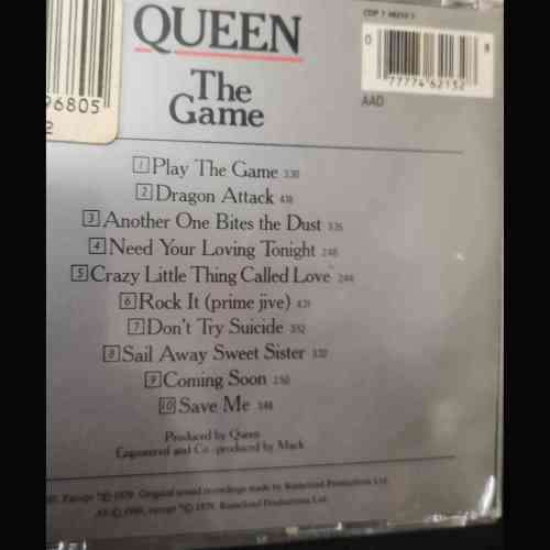 Queen : The Game  (CD FOR SALE)