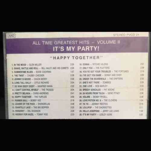 Its my party Volume 2 : Happy together : CD
