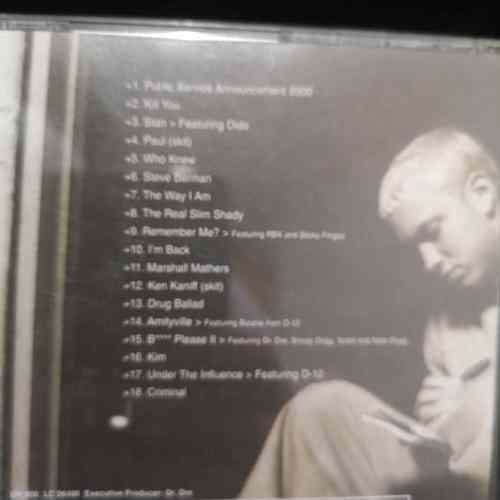 Eminem : The Marshall Mathers LP : CD
