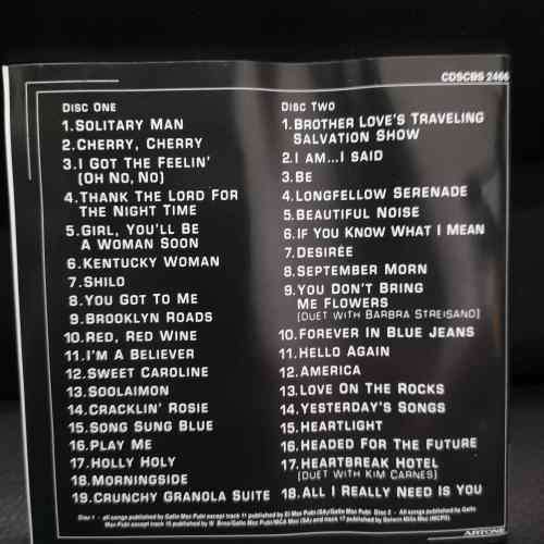 Neil Diamond : The Greatest Hits : 2 CD Set : CD