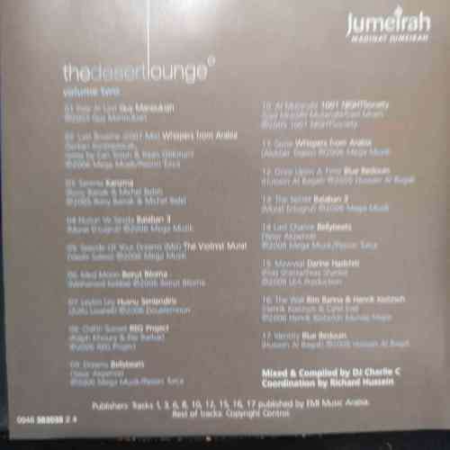 The Desert Lounge : Volume Two : CD