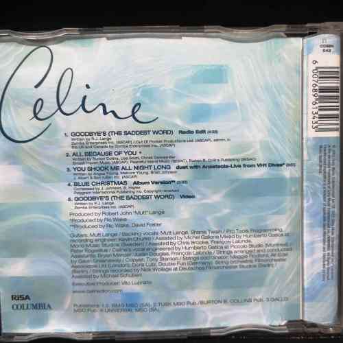 Celine Dion : Goodbyes the Saddets Word : CD Single : CD