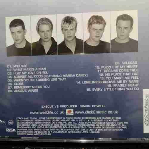 Westlife : Coast to Coast : 2 Cd Set : CD