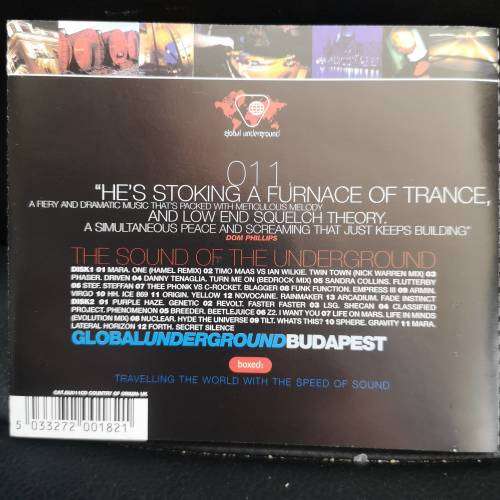 Nick Warren : Global Underground Budapest : 2 CD Set : CD