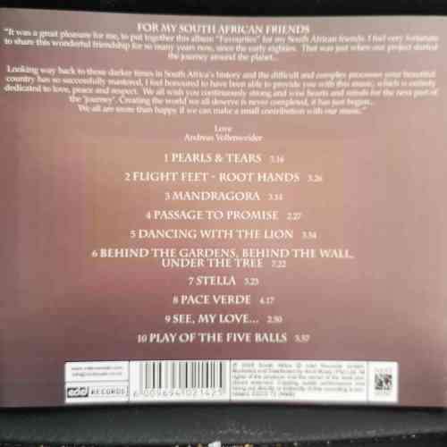 Andreas Vollenweider : Favourites : CD