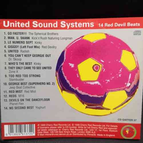 United Sound Systems : 14 Red Devil Beats : Anthems devoted to Manchester s Finest Football club