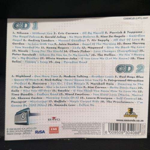 Take me Back : 2 CD Set : Various Artists : CD