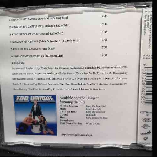 Wamdue Project : King of my castle : CD Single : CD
