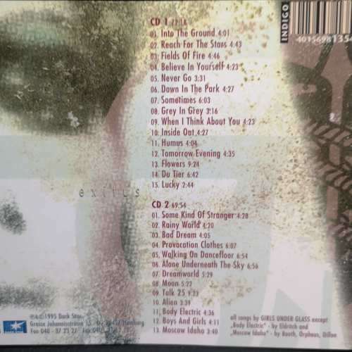 Girls Under Glass : Exitus 1986 - 1995 : 2 CD Set : CD