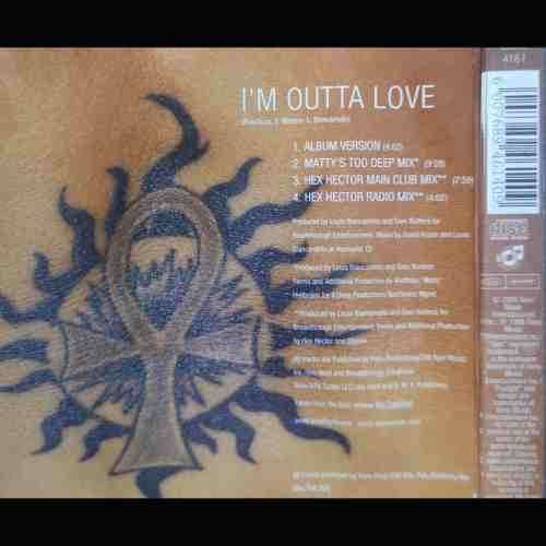 Anastacia : Im Outta Love : CD Single : CD