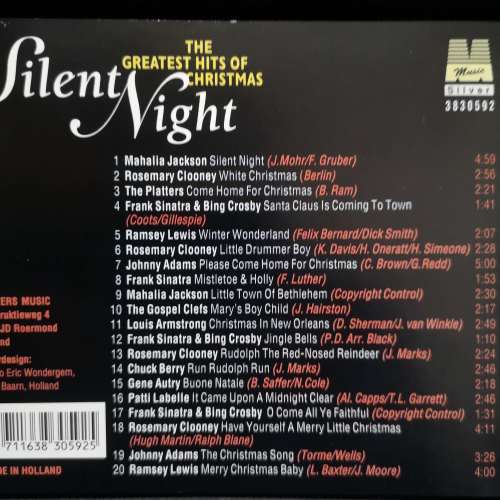 Silent Night : The Greatest Hits of Christmas : CD