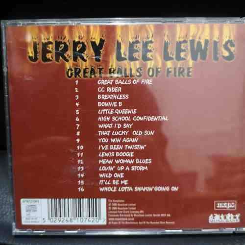 Jerry Lee Lewis : Great Balls of Fire : CD