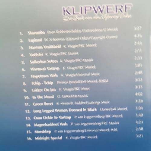 Klipwrf : Dies beste van die Klipwerk Orkes : CD