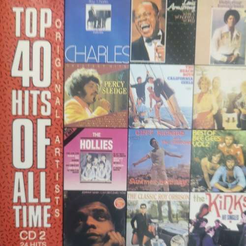 Top 40 Hits of All Time : Various Artists  : 2 CD Set : CD