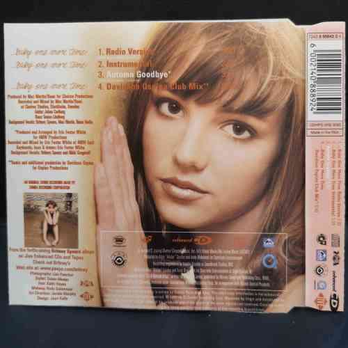 Britney Spears : Baby One More Time : CD Single : Made in RSA : CD
