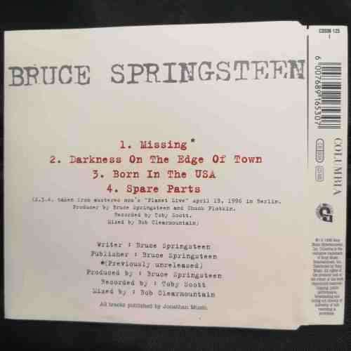 Bruce Springsteen : Missing : CD Single : CD
