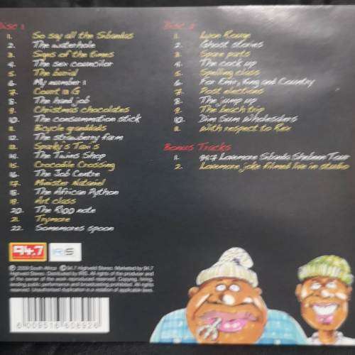 The Sibanda Files : Jeremy Mansfields : 94.7 : 2 CD Set : CD