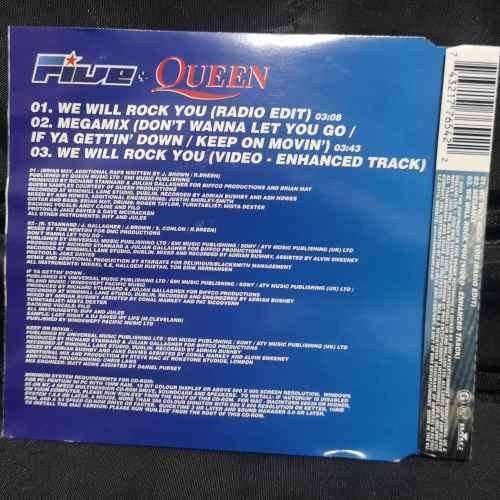 Five and Queen : We Will Rock You : CD Single : CD