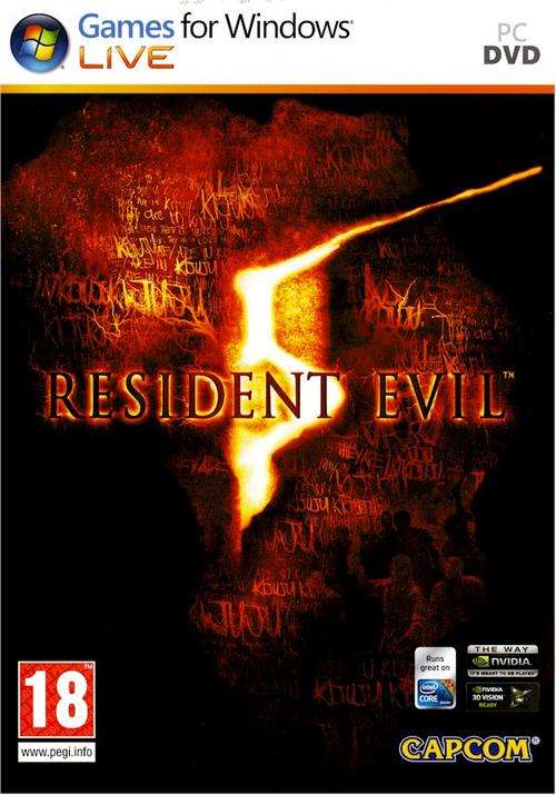Resident Evil 5 :  PC DVD Game in good Condition