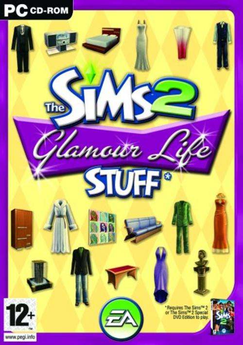 The Sims 2 :Glamour Life : Stuff : PC game in good Condition