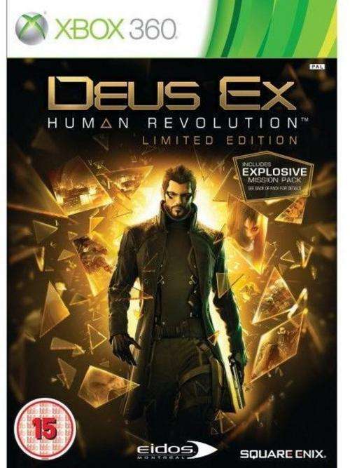 Deus Ex : Human Revolution Limited Edition (XBox 360): XBox Game in excellent Condition