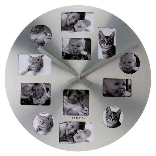 Wall Clock and Photo Frame