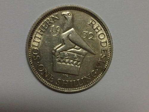 RARE 1932 SOUTHERN RHODESIA ONE SHILLING