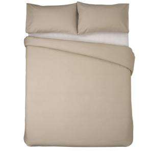 Volpes Duvet Cover Set (Colour: Stone)
