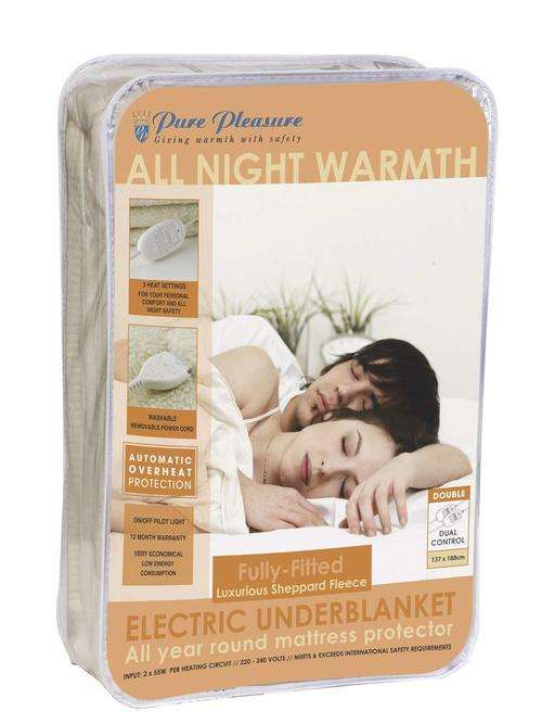 FULLY-FITTED DOUBLE BED ELECTRIC BLANKET