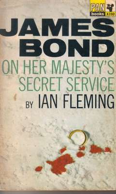 BOOK SALE : James Bond On Her Majesty's Secret Service by Ian Fleming