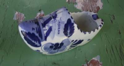 Vintage Delft Clog (Ashtray)