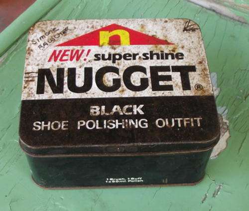 Vintage Nugget Tin