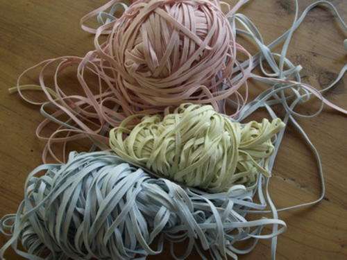 Fine Corded Elastic 3mm wide (Pastel Colours: Lemon, Pink or Blue)