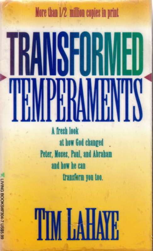 Transformed Temperaments by Tim LaHaye