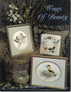 "Wings of Beauty" Stoney Creek Book 52 Cross Stitch Chart