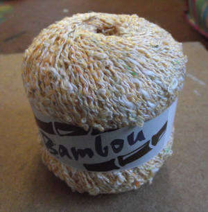 Pingouin Bambou Crochet Cotton 50g Yellow