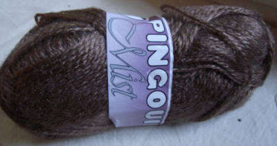 Wool 50g Brown Pingouin Mist