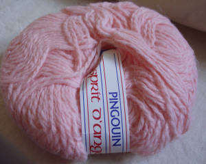Wool 50g Salmon Pingouin Esprit d'Angora