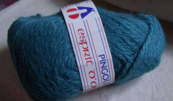 Wool 50g Teal Pingouin Esprit d'Angora