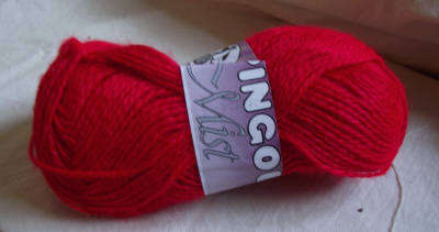 Wool 50g Red Pingouin Mist