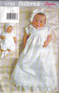 Butterick Sewing Pattern (Baby) # 4588 Size L - XL (10 -13kg)