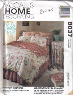 McCall's Sewing Pattern (Home Decorating) # 8037
