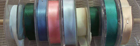 SALE NOW ONLY R10 Ribbon Satin / Taffeta 15mm wide Mixed Packs (10m)