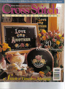 Cross Stitch Magazine : Cross Stitch & Country Crafts June 1994