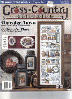 Cross Stitch Magazine : Cross Country Stitching February 1994