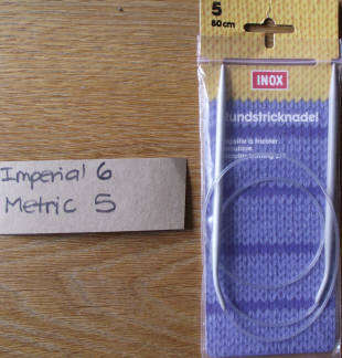 Circular Knitting Needles Size 5 mm (80cm)