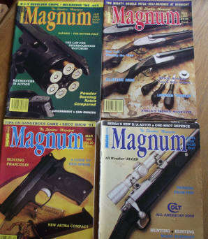 PRICE REDUCED !! Magnum Magazines: 1991 THE FULL YEAR - all 12 for one price.